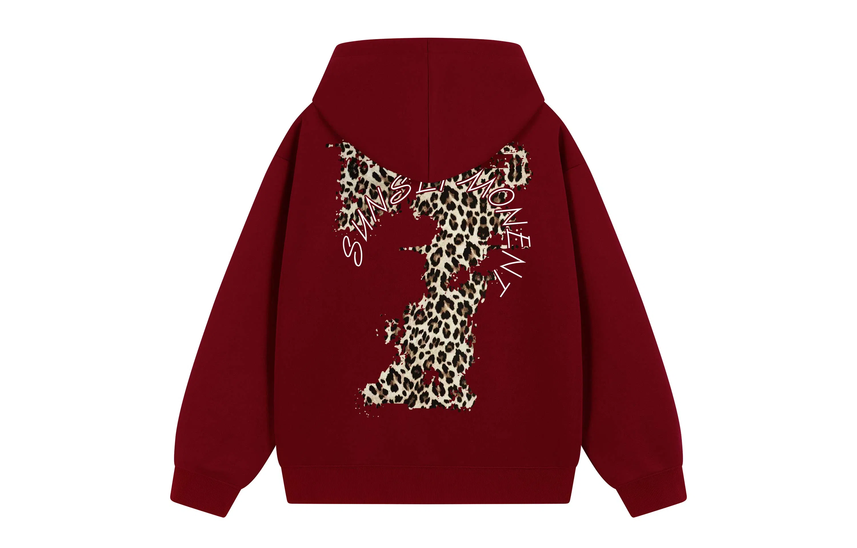 SUNSETMONENT Leopard Print Hoodie