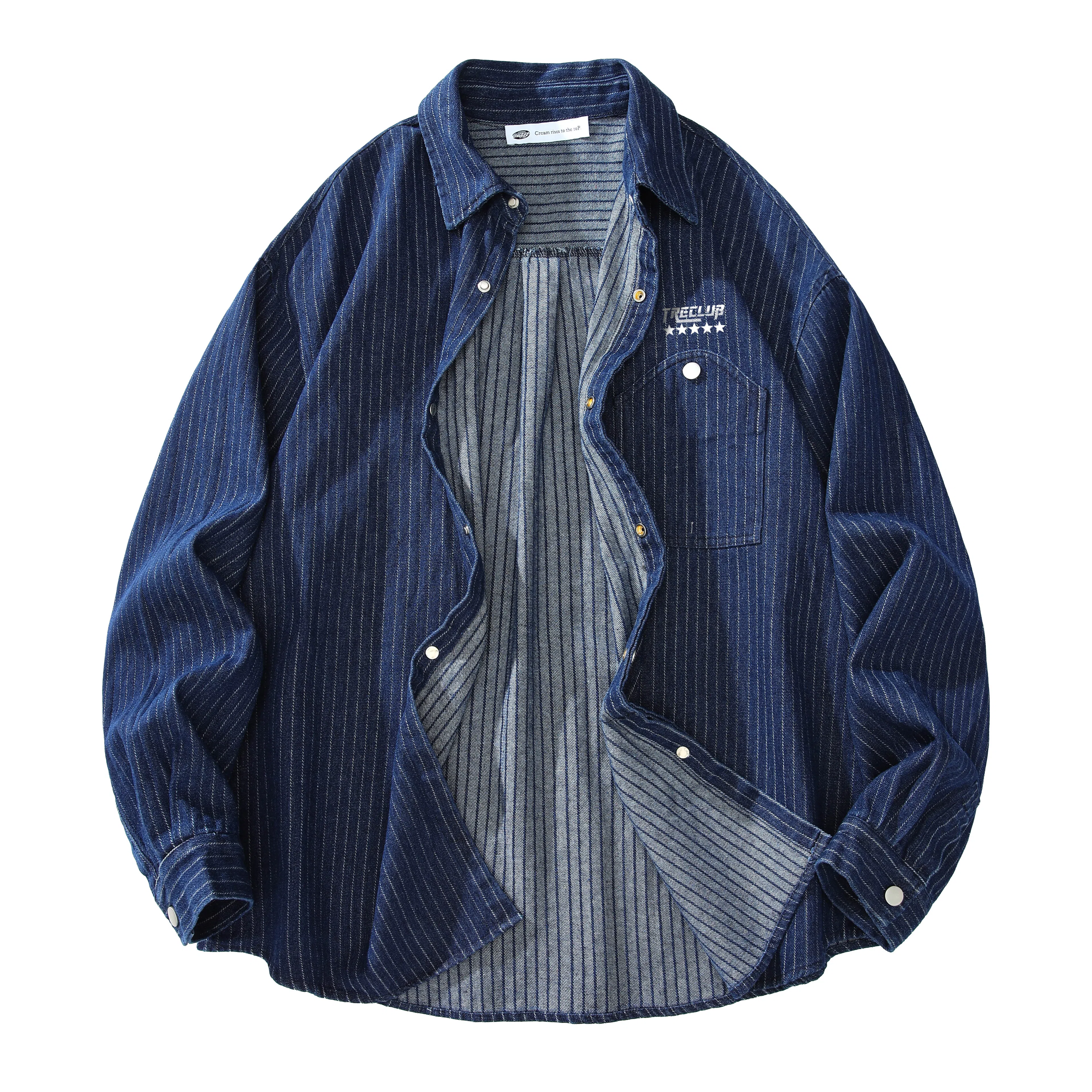 tre club Long Sleeve Shirt Blue