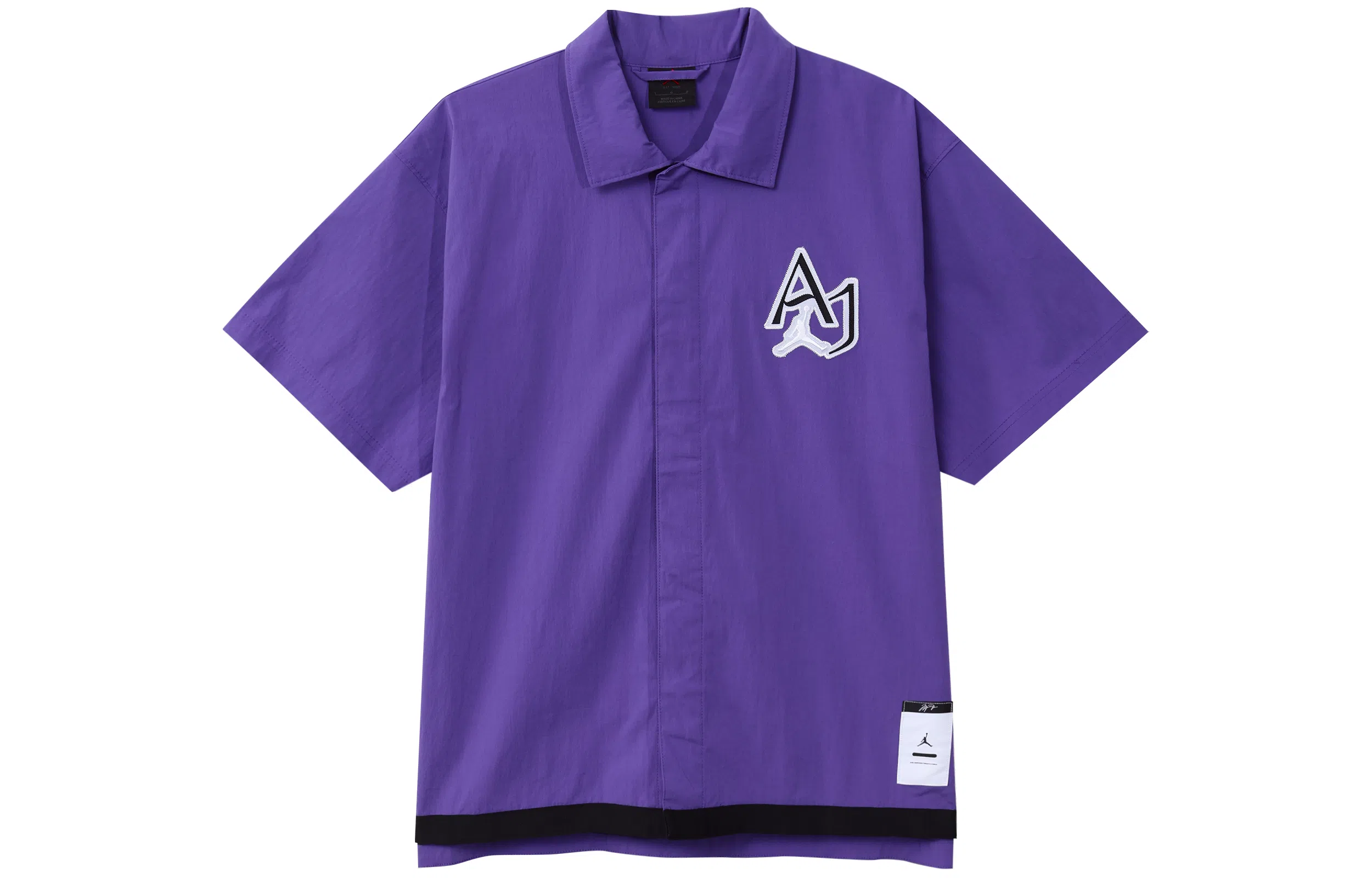 Jordan Logo Short Sleeve Shirt Purple