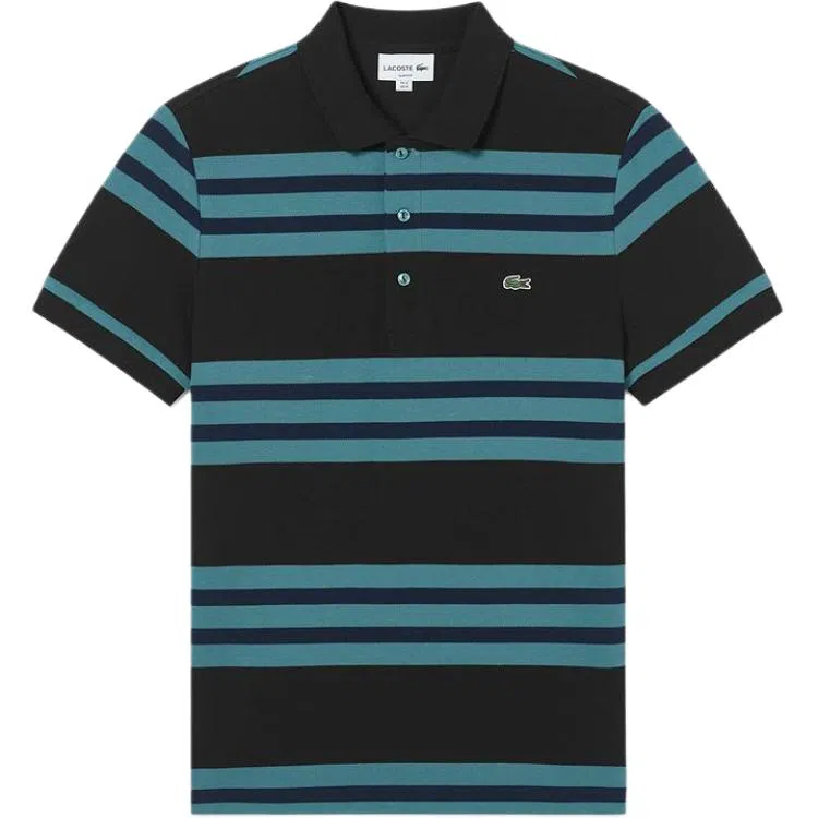 Lacoste Polo Navy White Green