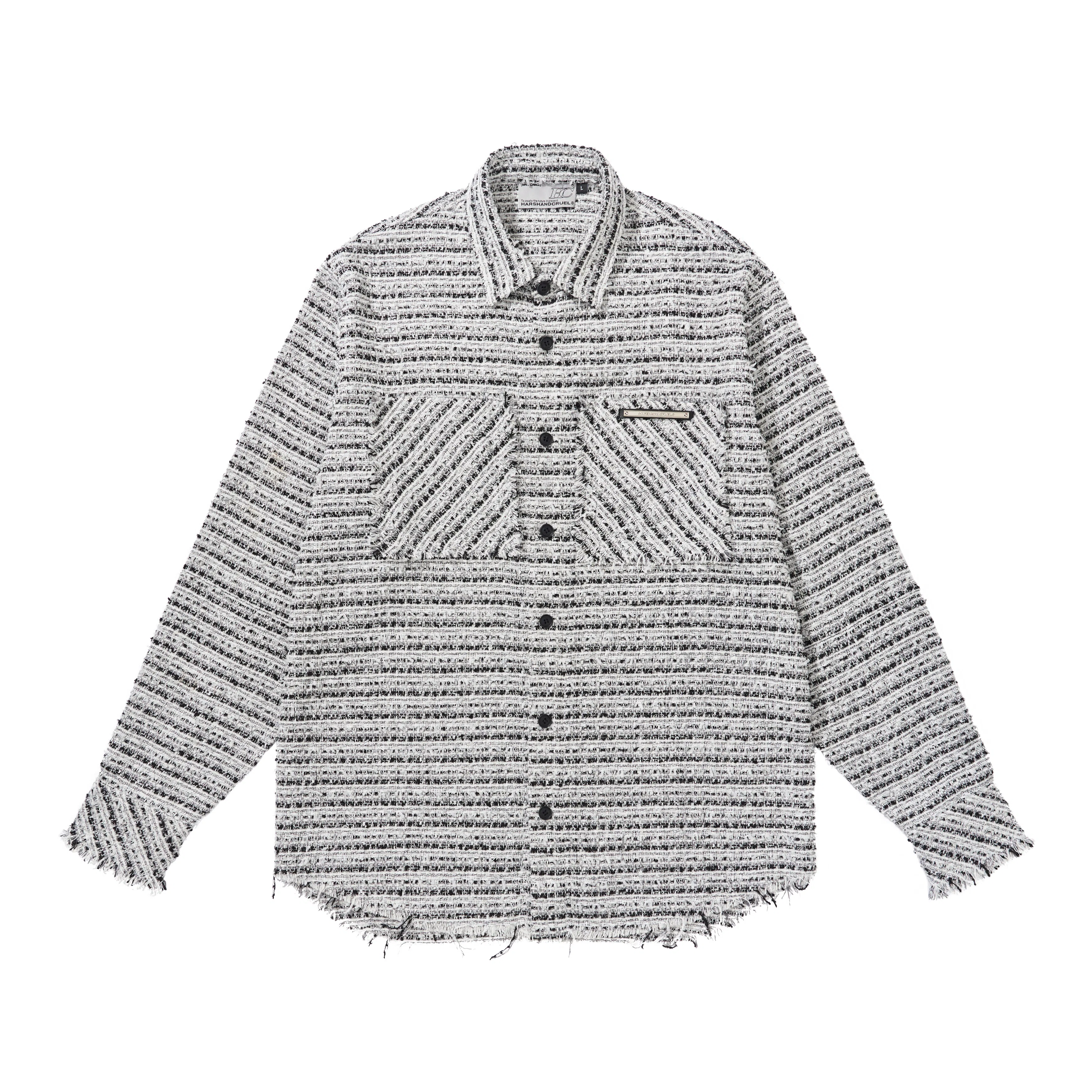 HARSH AND CRUEL Tweed Shirt