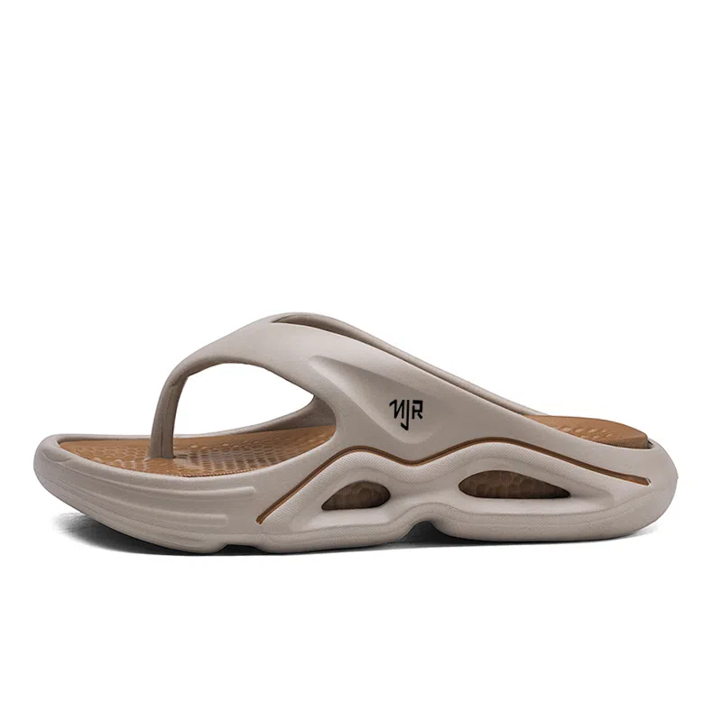 南极人 舒适简约厚底人字拖鞋 男款