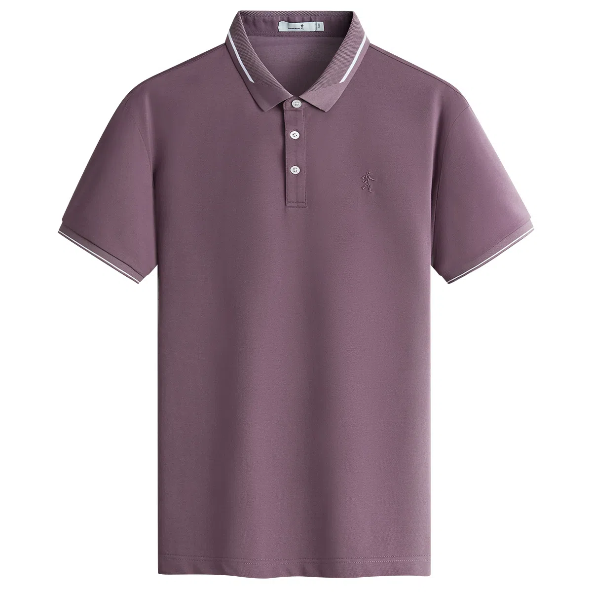 Dancing Wolves Polo Shirt Purple