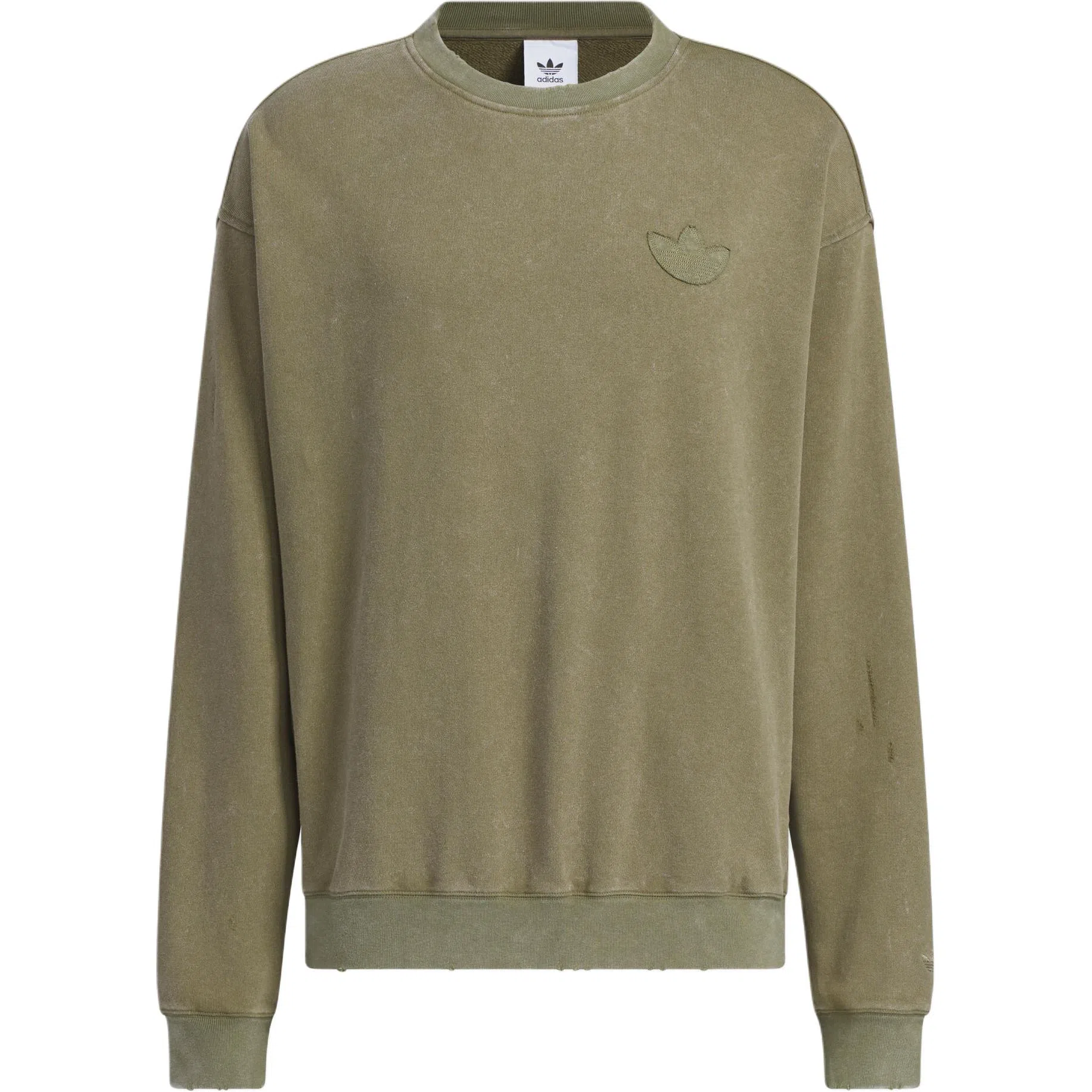 adidas originals WASHEDCREW SWEATSHIRT Logo