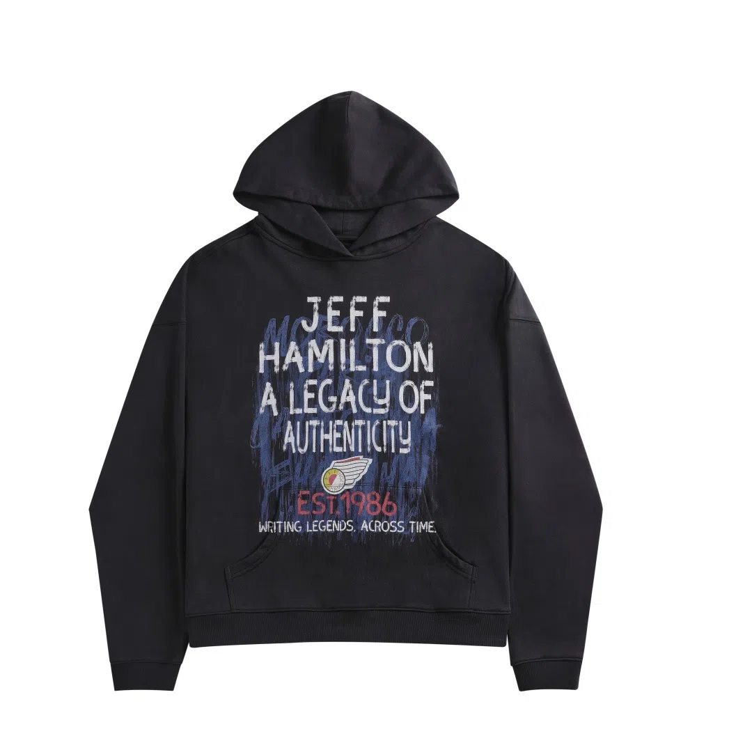 Jeff Hamilton Hoodie Black