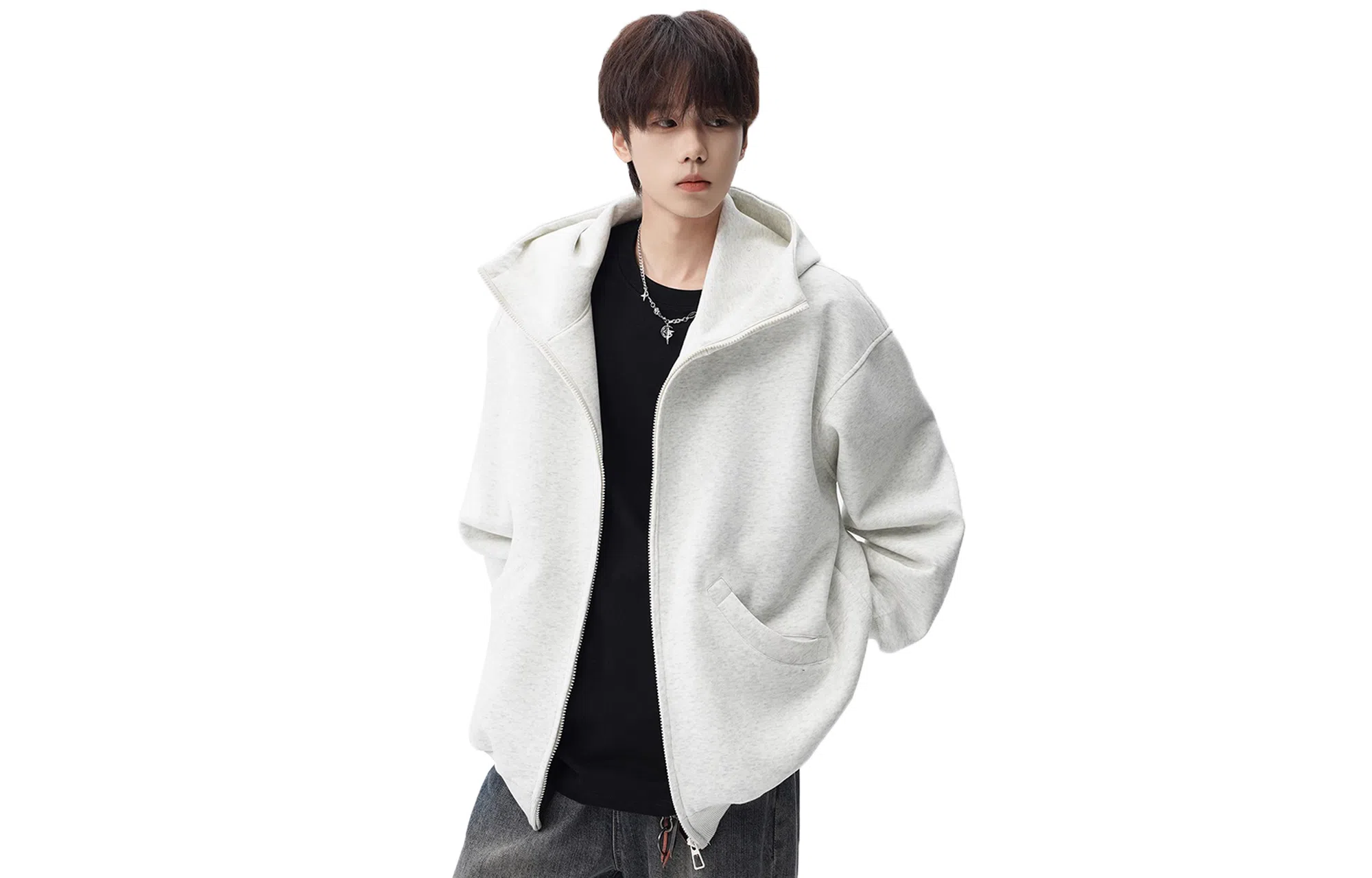 Xu Tailang Hoodie Grey