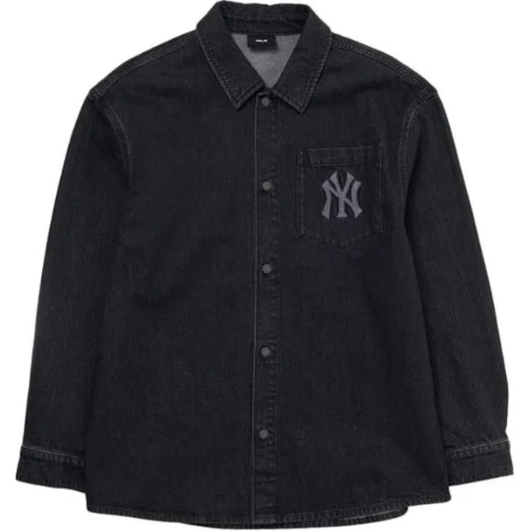 MLB Coopers Mega Logo Denim Shirt
