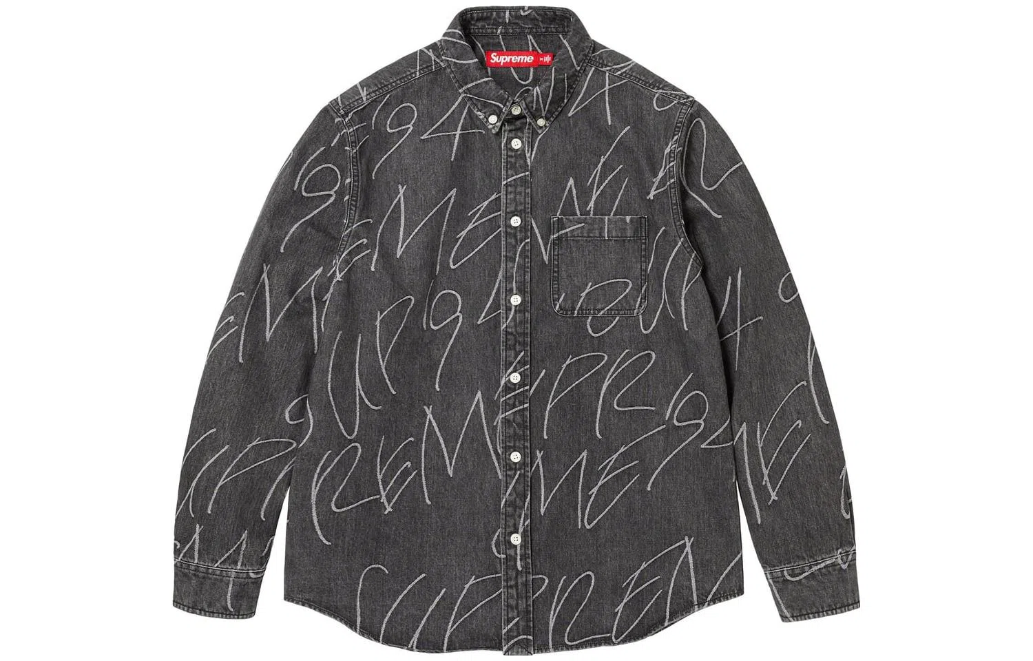 Supreme Jacquard Denim Shirt