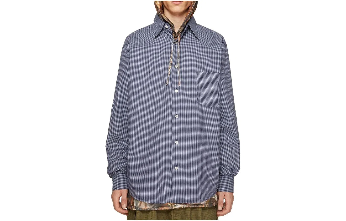 Acne Studios SS24 Sandrok LS Micro Check