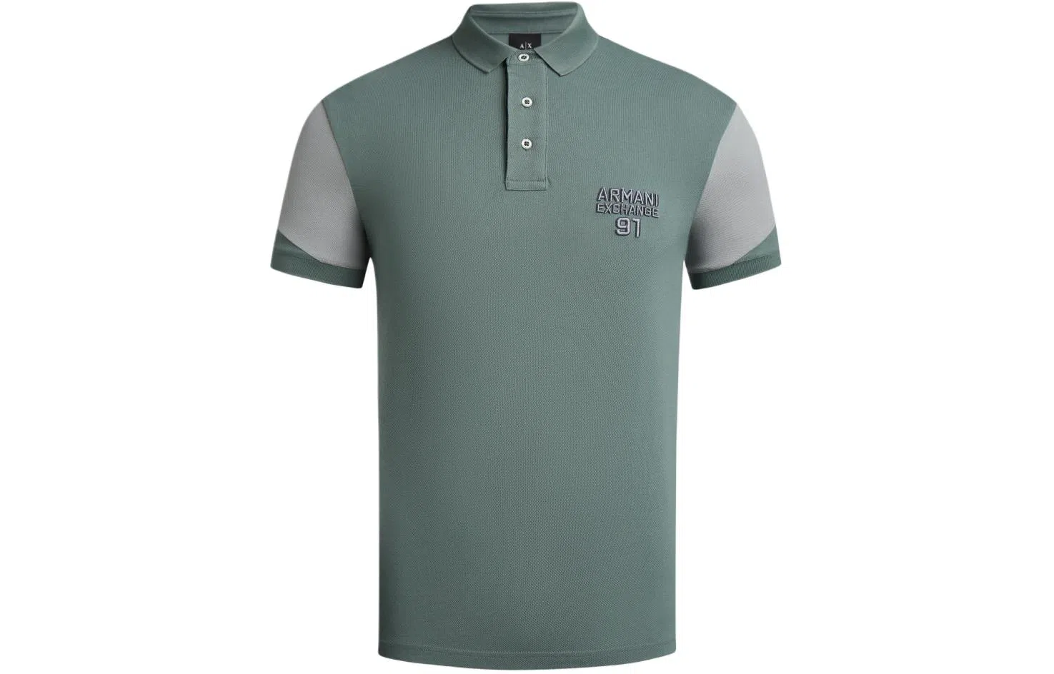 Armani Exchange SS24 Polo Green