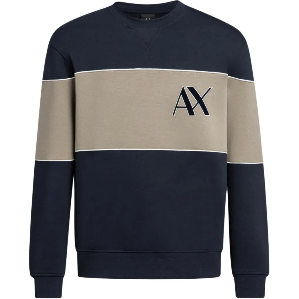 Armani Exchange FW24 Navy Sweatshirt