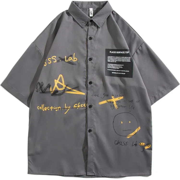 izexx Retro Graffiti Shirt