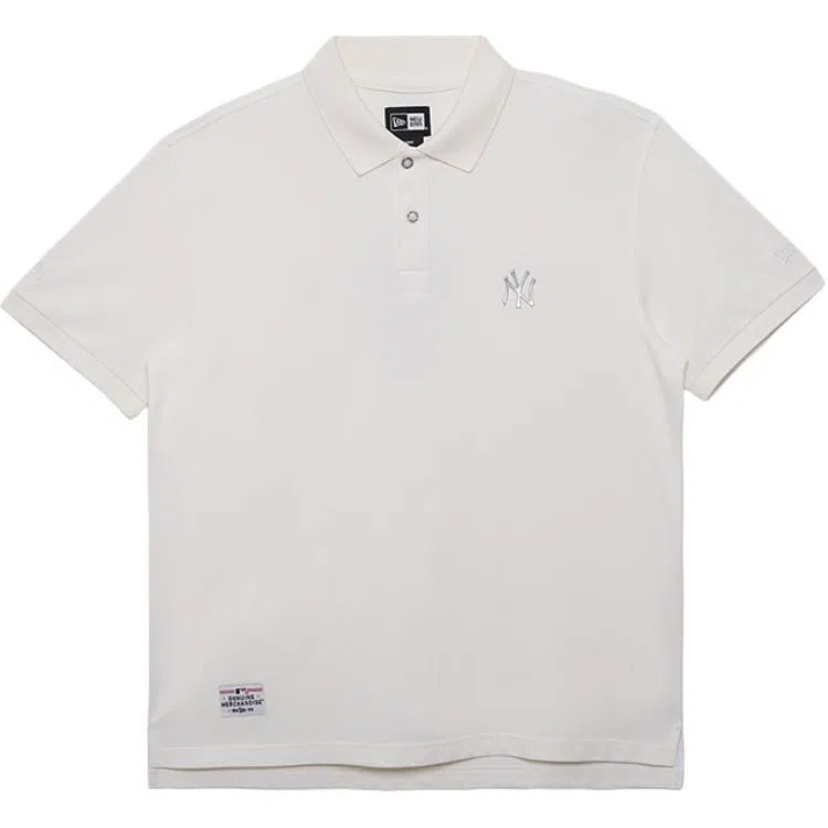 New Era x MLB SS24 Polo Ivory