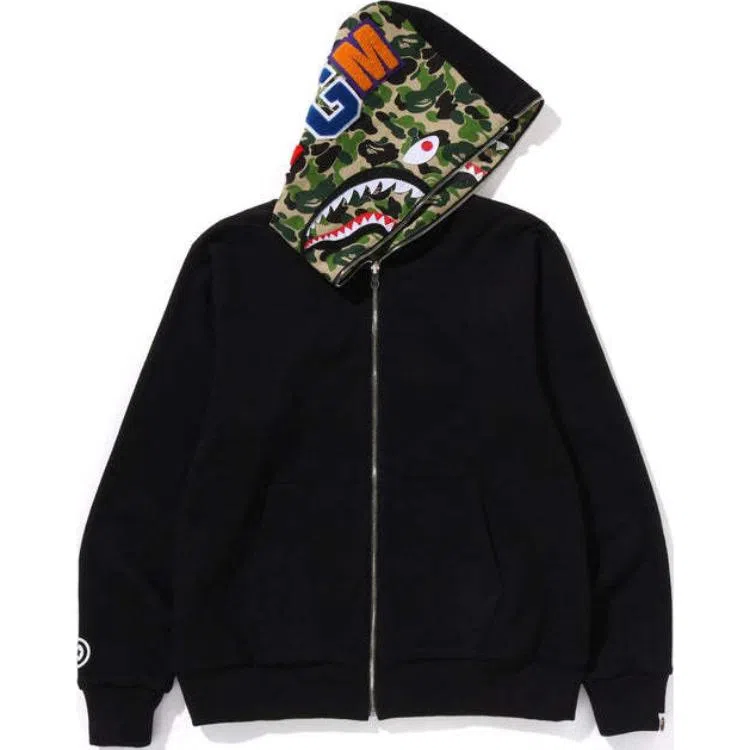 BAPE ABC Camo Shark Reversible Hoodie