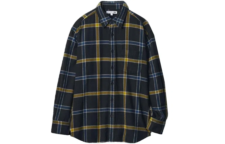 UNIQLO JW Anderson Flannel Shirt Black