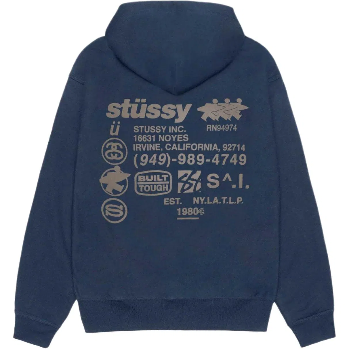 Stussy DNA Zip Hoodie