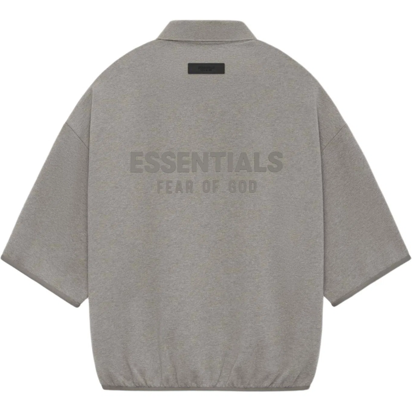 Fear of God Essentials Heather Grey Polo