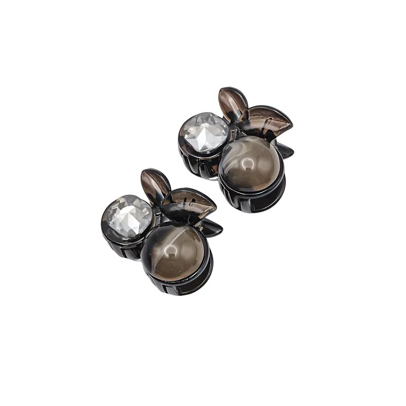 简应舒 猫眼小抓夹刘海小抓爪侧边夹半扎夹子发饰 亚克力 发夹 女款