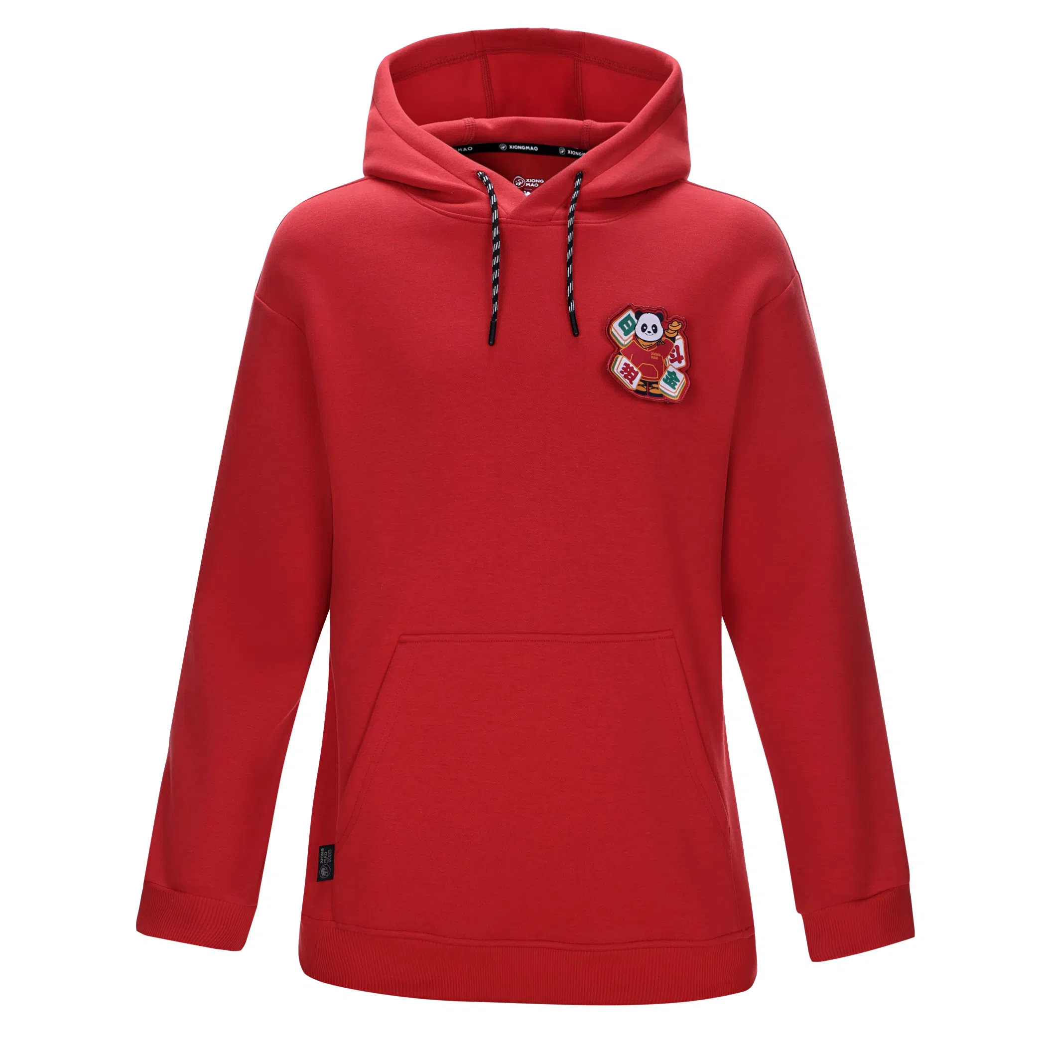 熊猫 户外休闲宽松舒适百搭运动连帽卫衣 男女同款