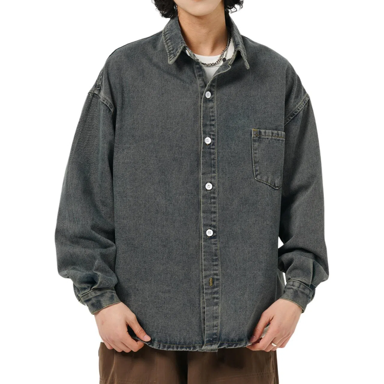 COMOWA Denim Shirt Jacket