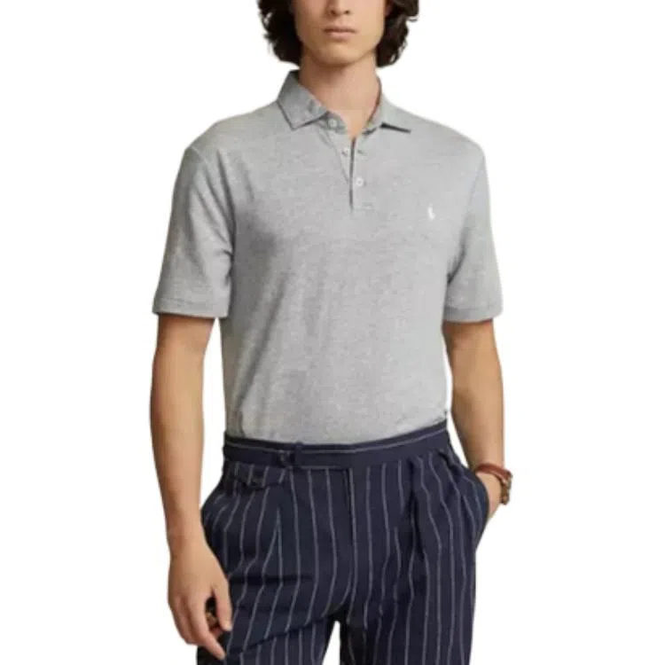 Polo Ralph Lauren Classic Pony Polo Shirt Gray
