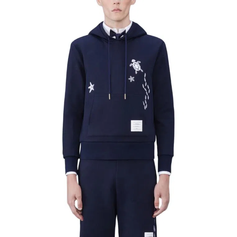 THOM BROWNE Classic Sailing Hoodie