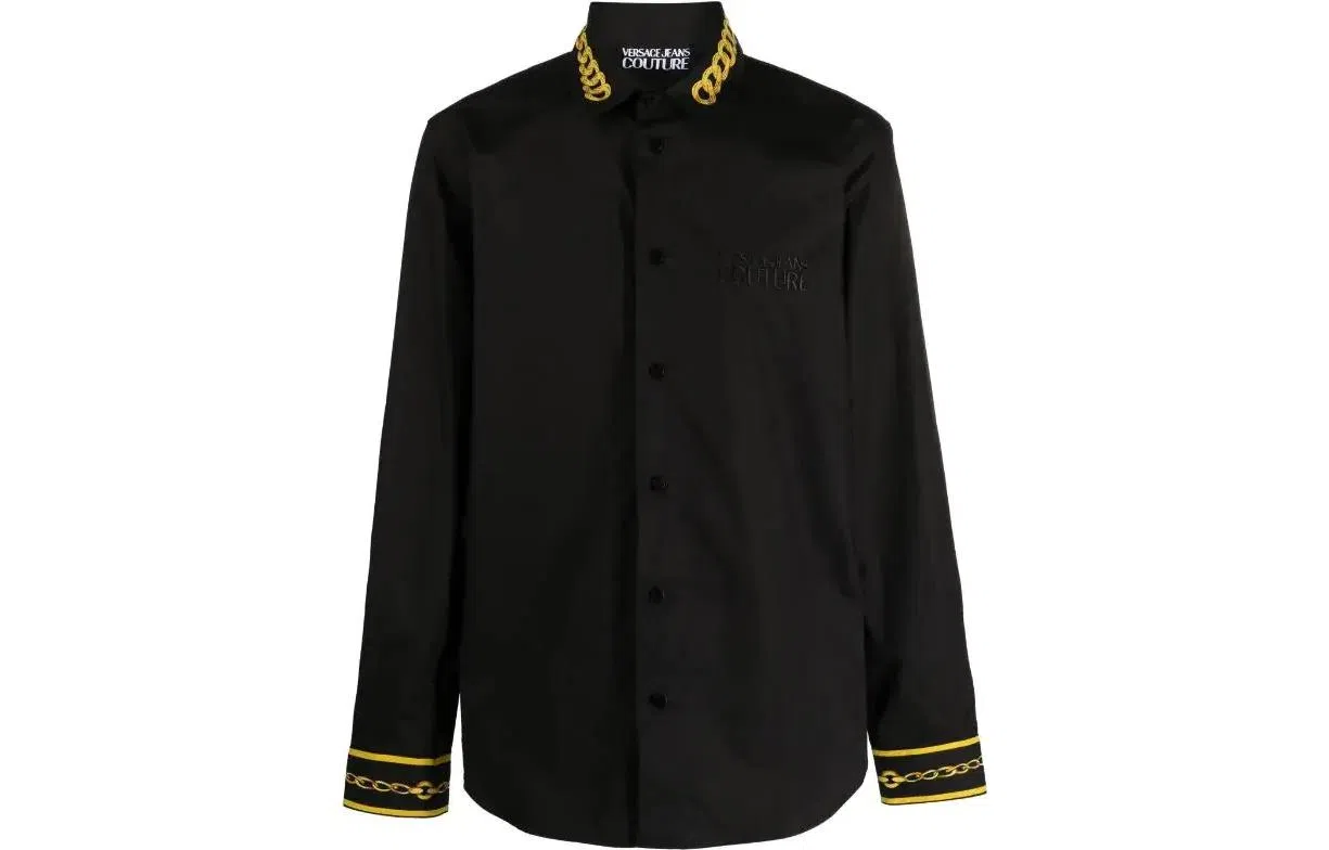 Versace Jeans Couture FW23 Black Shirt