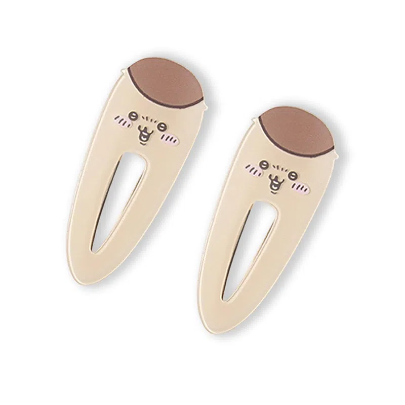 简应舒 可爱边侧边夹子刘海夹碎发小夹子 亚克力 发夹 女款