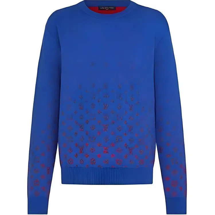 LOUIS VUITTON x NBA FW21 Sweater Blue