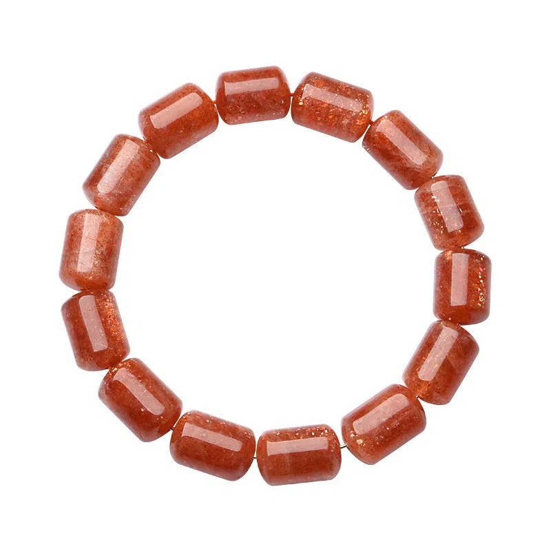 骊碧 香港轻奢 金色老型桶珠高档浪漫有意义 表白仪式感 仿水晶 手串 女款