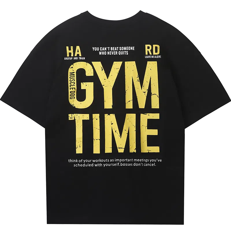 Muscle Dog Training Tee Black