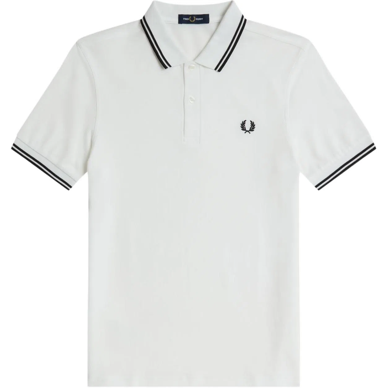 Fred Perry Polo Shirt White
