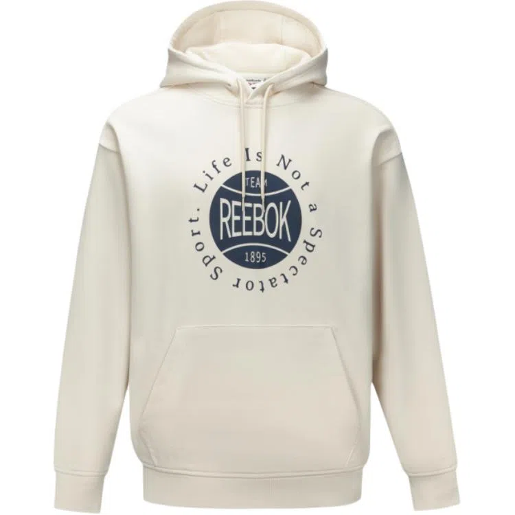 Reebok Basketball Hoodie Sand