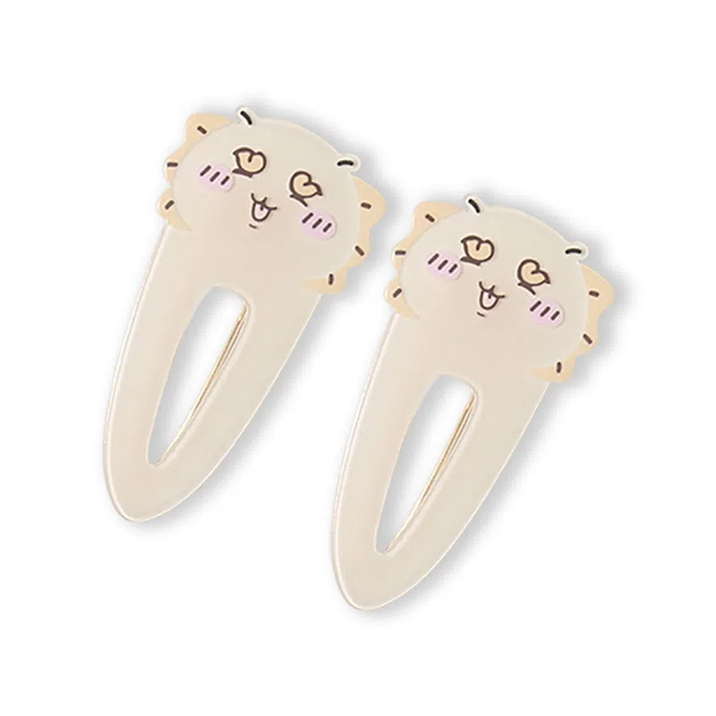 简应舒 可爱边侧边夹子刘海夹碎发小夹子 亚克力 发夹 女款