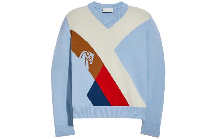 COACH Sweater Light Blue