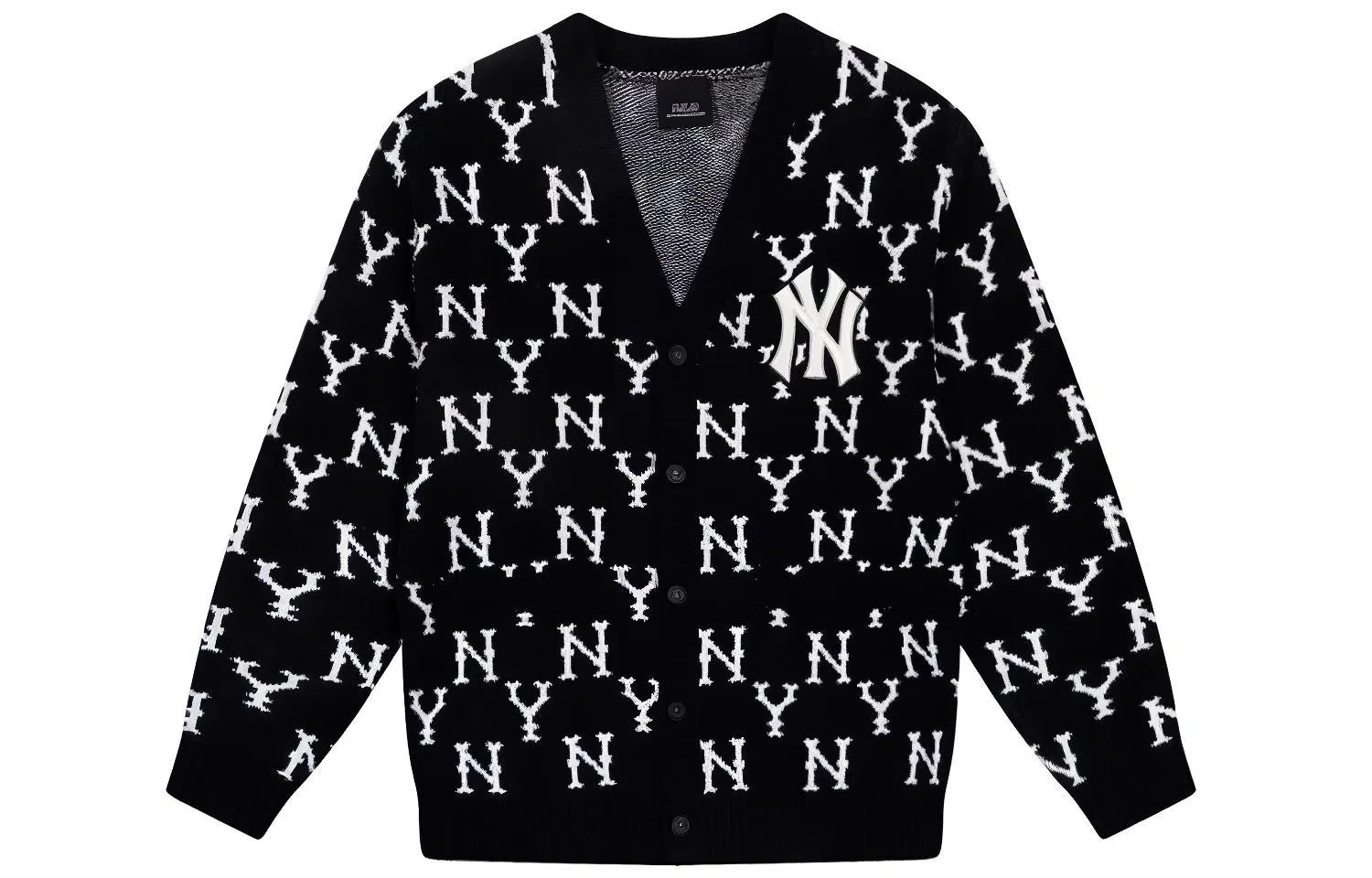 MLB Vintage Knit Cardigan Black