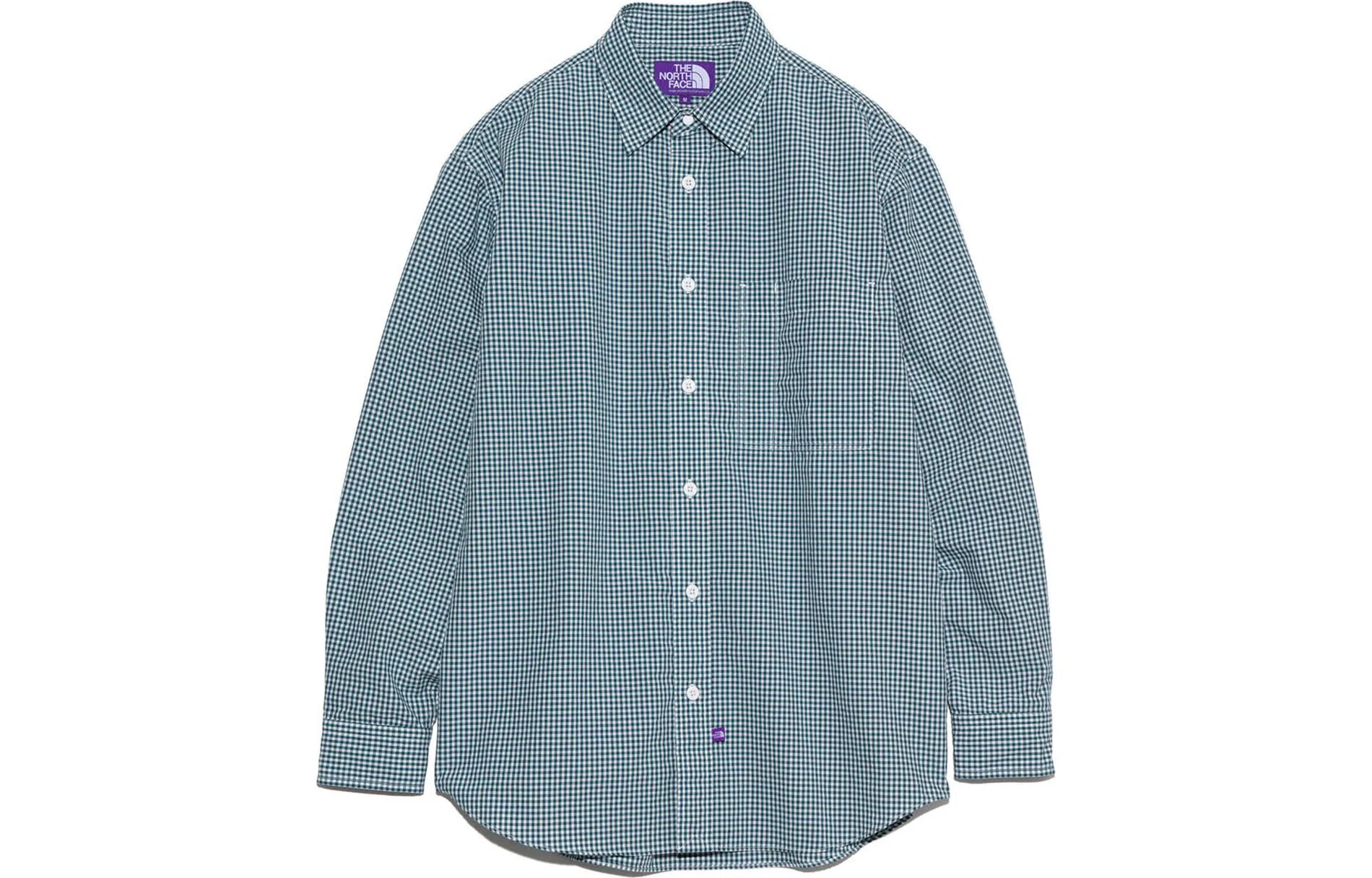 THE NORTH FACE PURPLE LABEL SS24 Regular CollarGingham