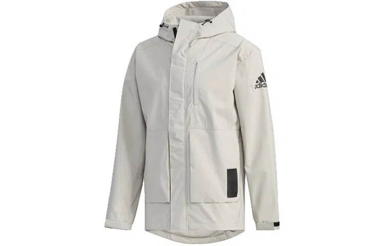 adidas Sport Performance Windbreaker Jacket Light Grey