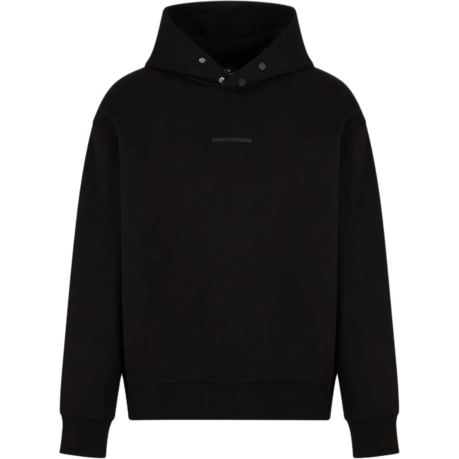 Armani Exchange FW24 Logo Hoodie Black