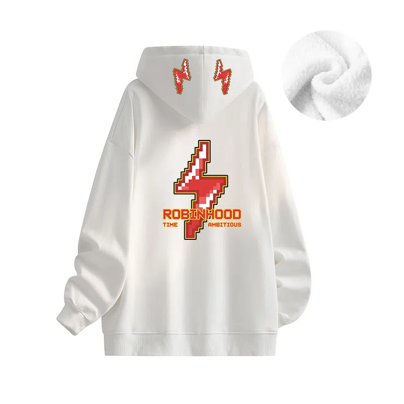 ROBINHOOD Pixel Lightning Hoodie