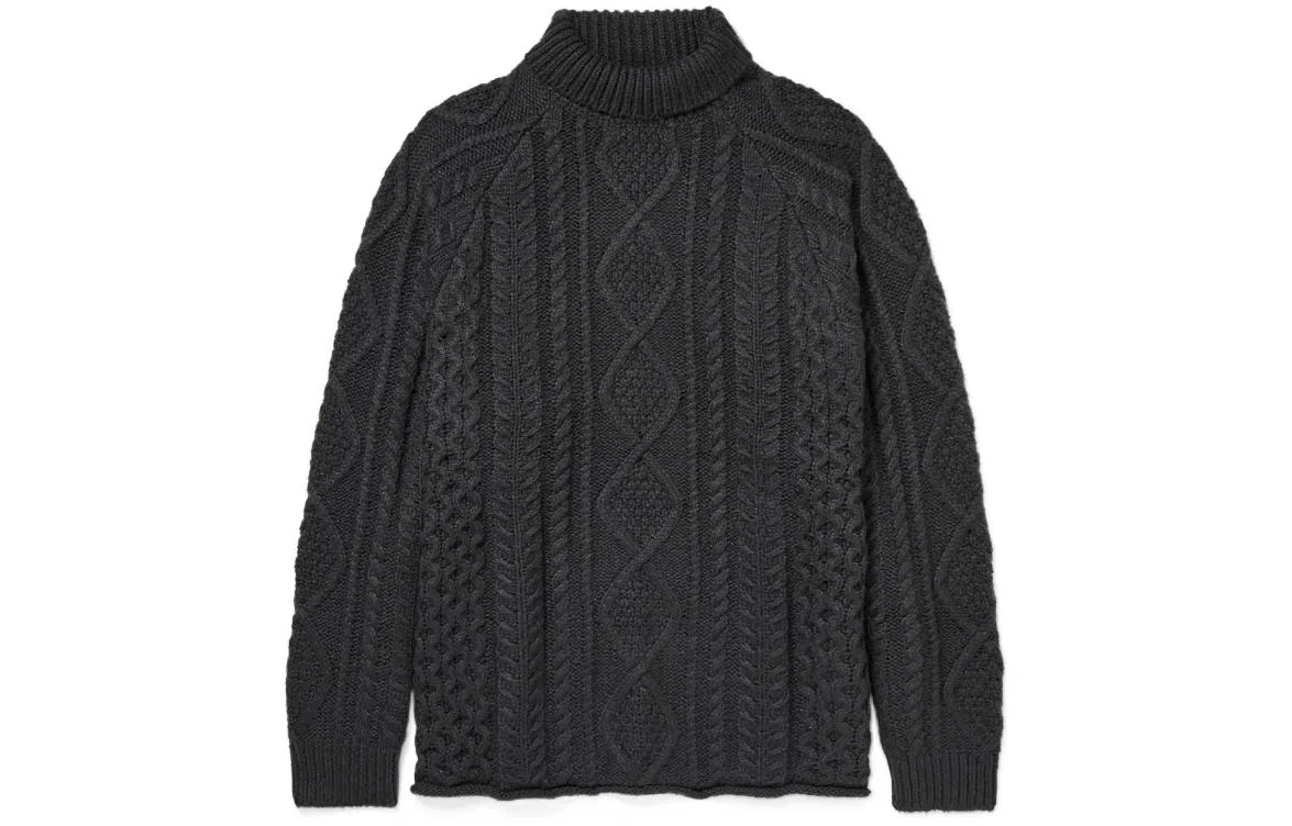 Fear of God Essentials SS22 Cable Knit Turtleneck Iron