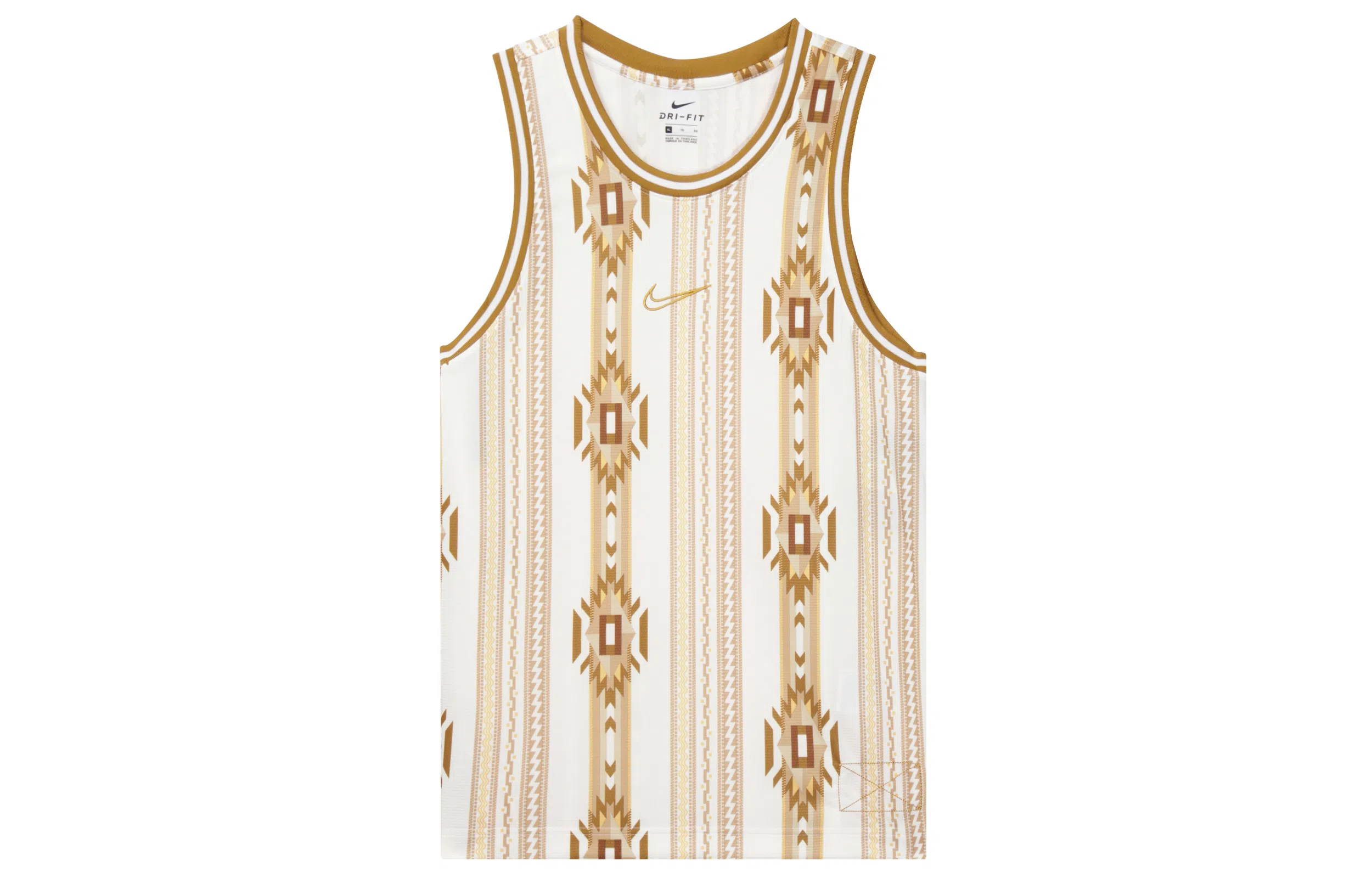 Nike Dri-Fit Basketball Jersey Off-White