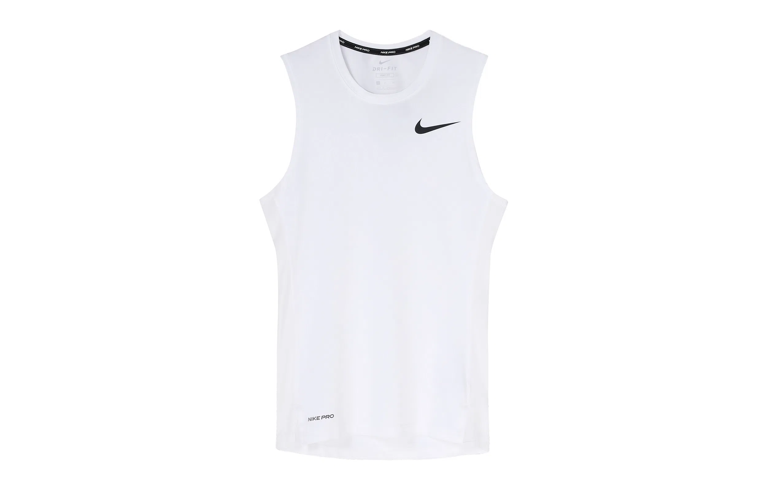 Nike Pro Logo Tank Top White