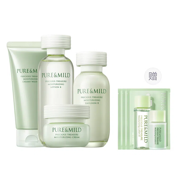 泊美 鲜纯珍萃 护肤套装 保湿清爽补水