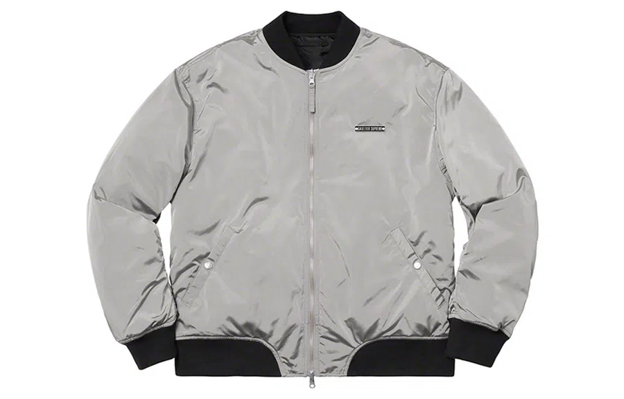 Supreme x Jean Paul Gaultier Reversible Backpack MA-1 Silver