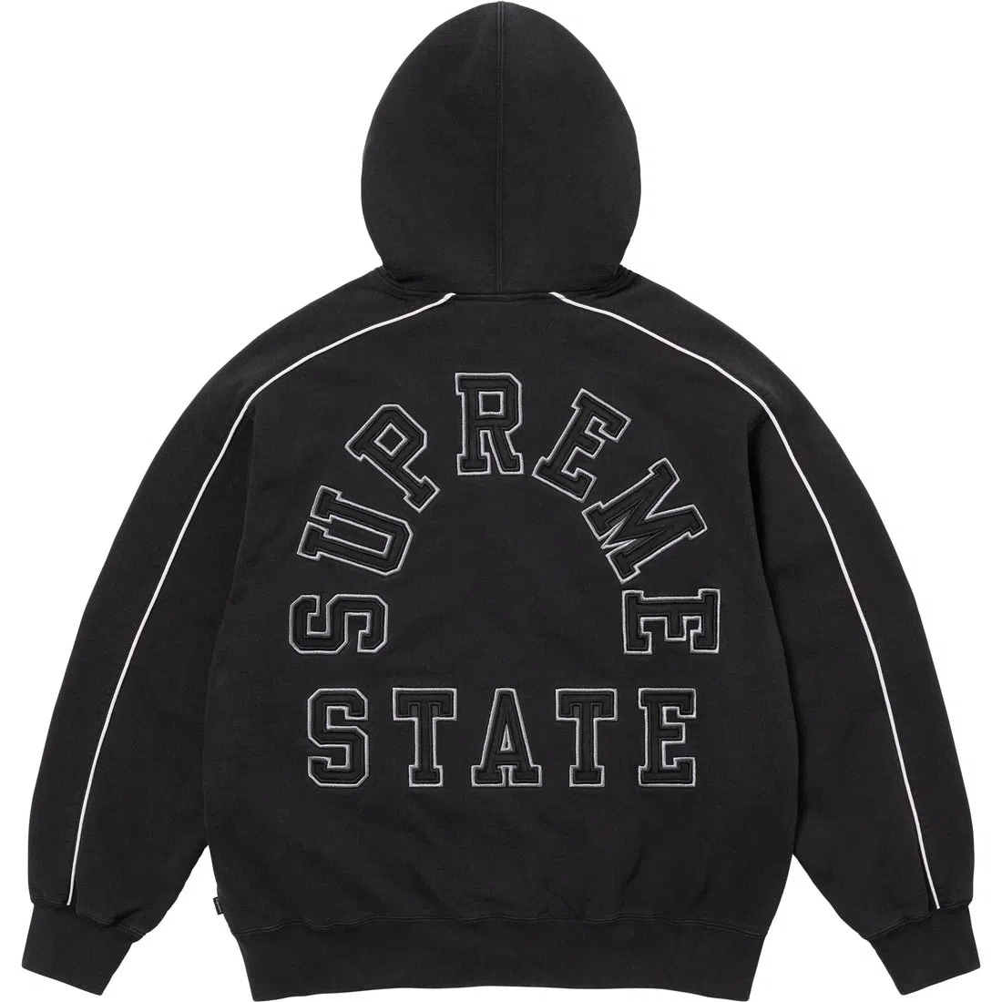 Supreme FW24 State Zip Up Hooded Sweatshirt