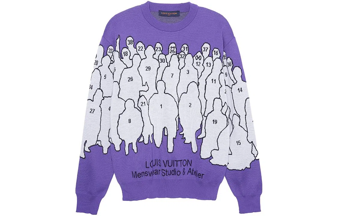 Louis Vuitton FW22 Cartoon Logo Sweater