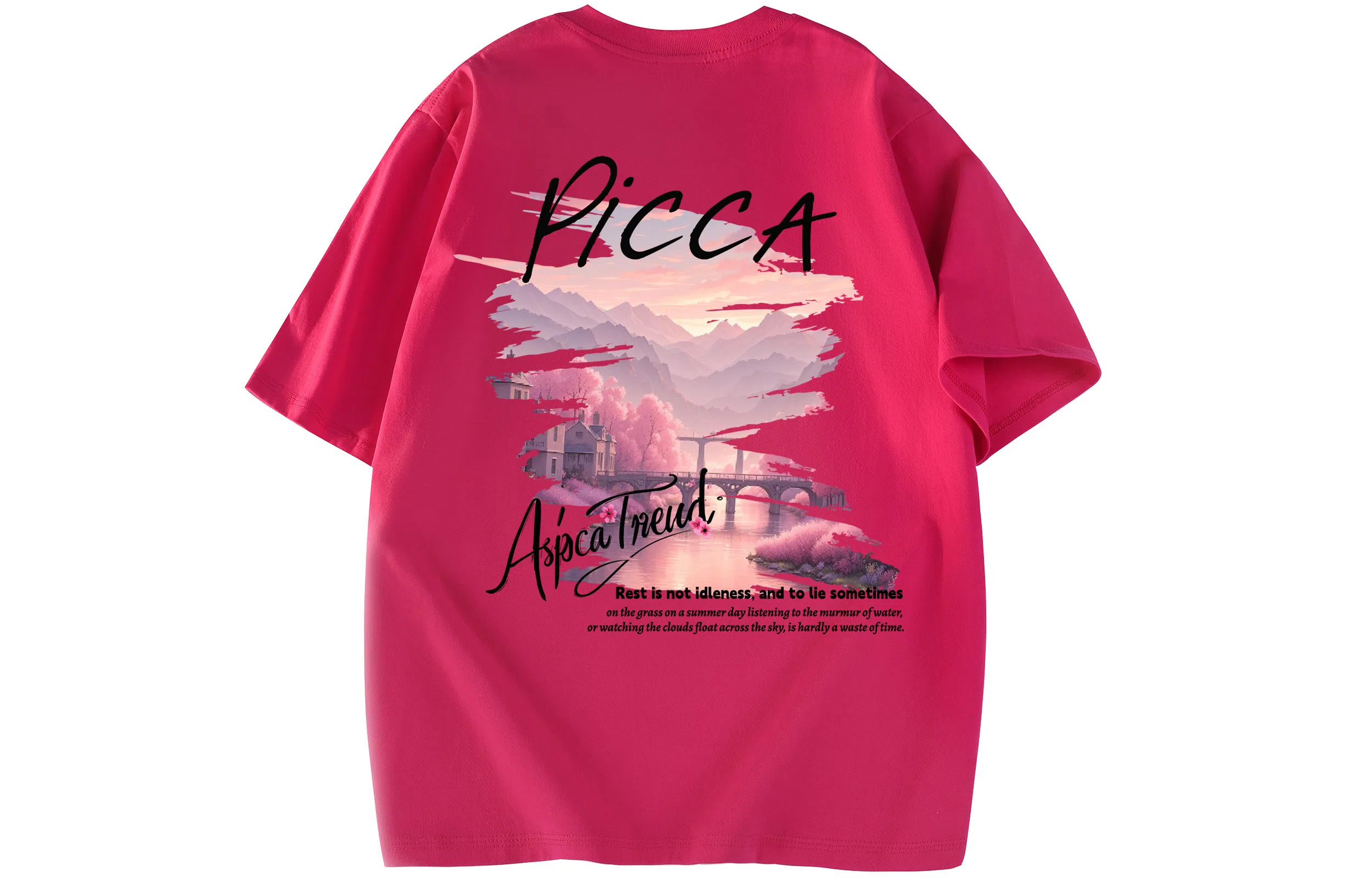 Picca Logo Print T-Shirt