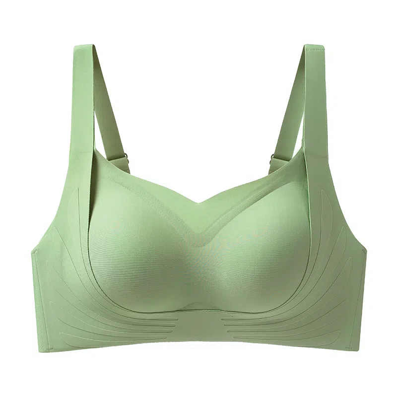 欧迪芬 透气大胸显小上托聚拢防下垂固定杯垫无痕软支撑文胸 女款