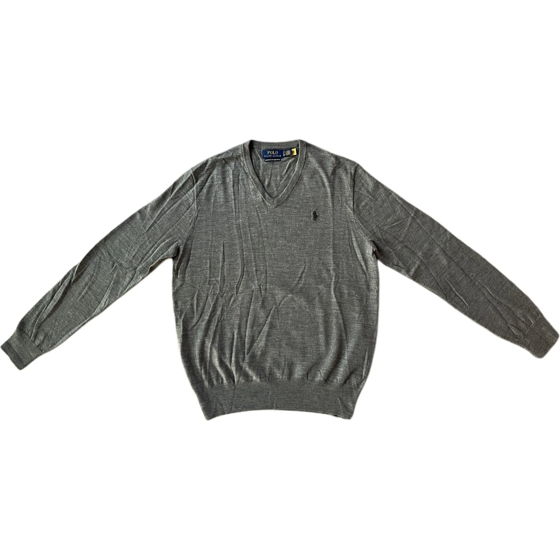 Polo Ralph Lauren V-Neck Sweater Grey